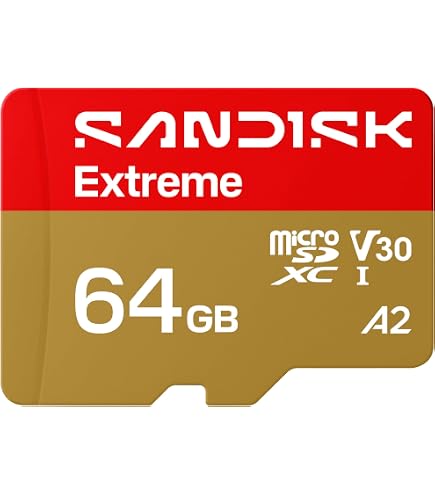 Amazon.com: SanDisk Extreme Pro 64 GB MICROSD Extended Capacity
